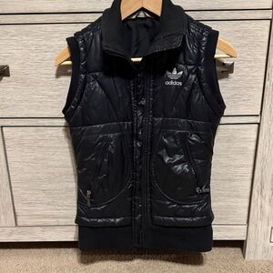 Adidas Black Quilted Vest